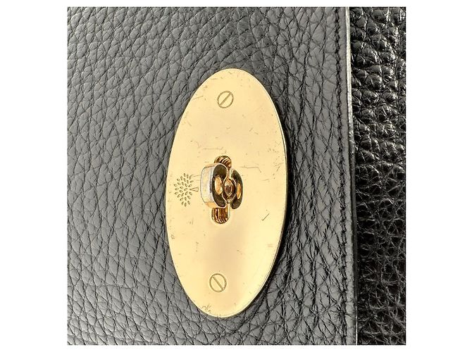Borsa a tracolla Mulberry Darley Hobo in pelle nera - vista 7
