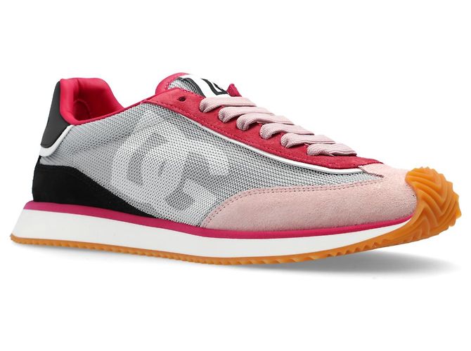 Sneakers multicolore in pelle Dolce & Gabbana DG Cushion - vista 2