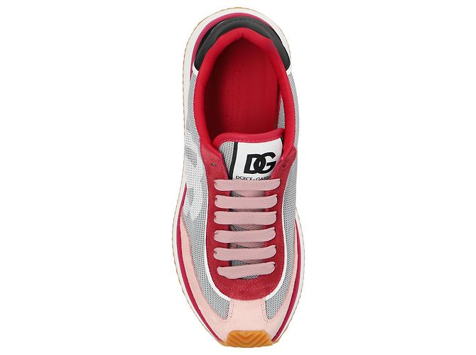 Sneakers multicolore in pelle Dolce & Gabbana DG Cushion - vista 4