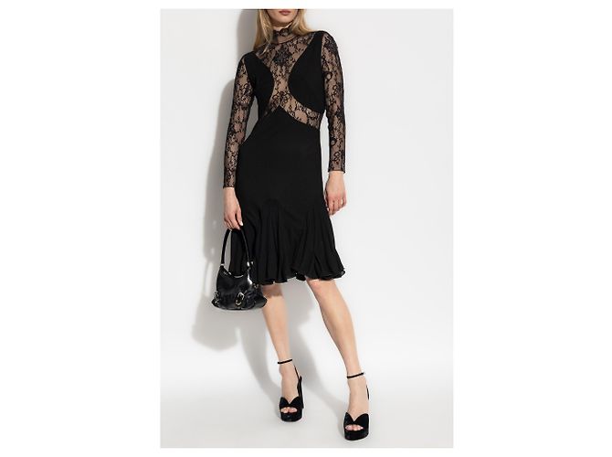 Givenchy Kleid mit Spitzeneinsätzen - Ansicht 2