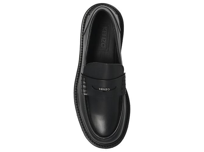Mocassini Kenzo in pelle nera - vista 6