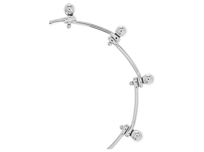 Brazalete de latón Jil Sander - vista 4
