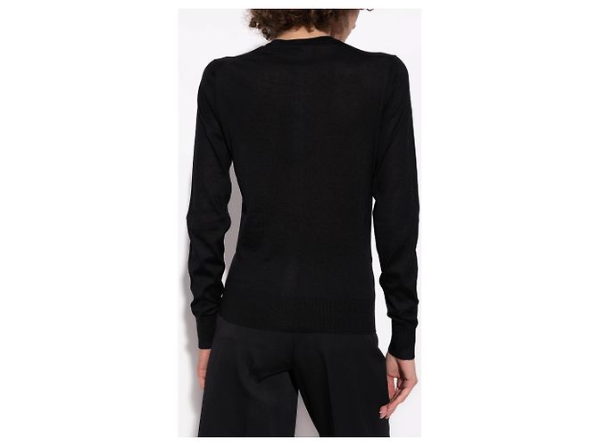 Dolce & Gabbana Kaschmir und Seide Cardigan Schwarz - Ansicht 2