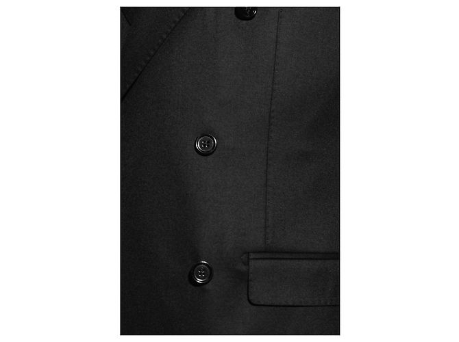 Dolce & Gabbana black wool double-breasted blazer - view 3