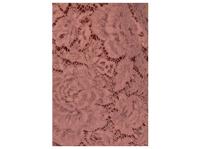 Top in pizzo rosa Dolce & Gabbana - vista 3