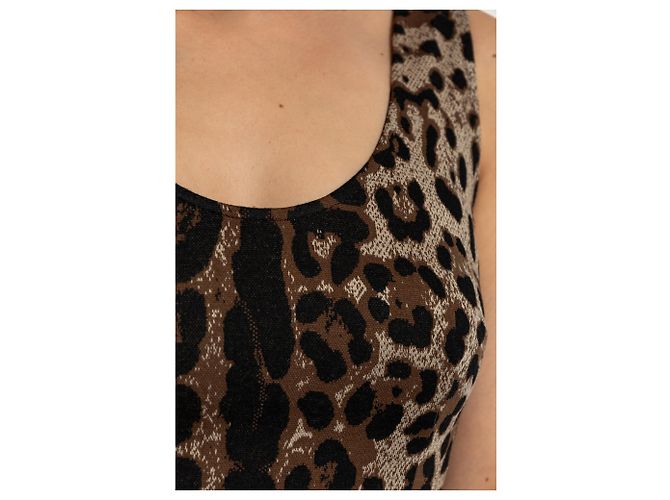 Dolce & Gabbana Kleid mit Animal-Print - Ansicht 3