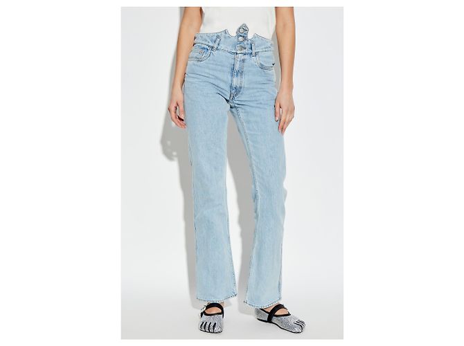 Jeans Bootcut Coperni x Disney Blu Cotone - vista 3