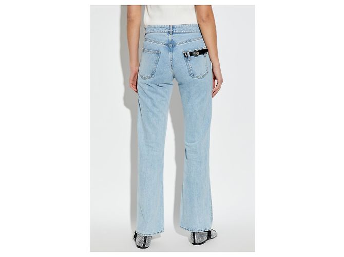 Jeans Bootcut Coperni x Disney Blu Cotone - vista 4
