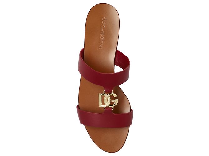 Dolce & Gabbana Ciabatte con applicazione logo - vista 3