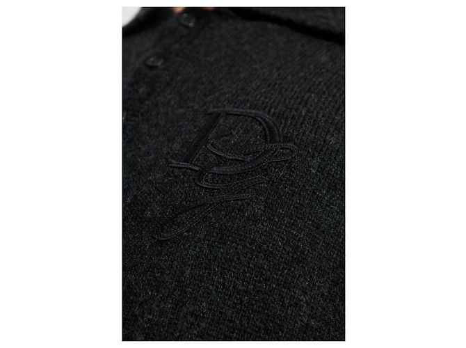Pull polo Dolce & Gabbana gris - vue 3