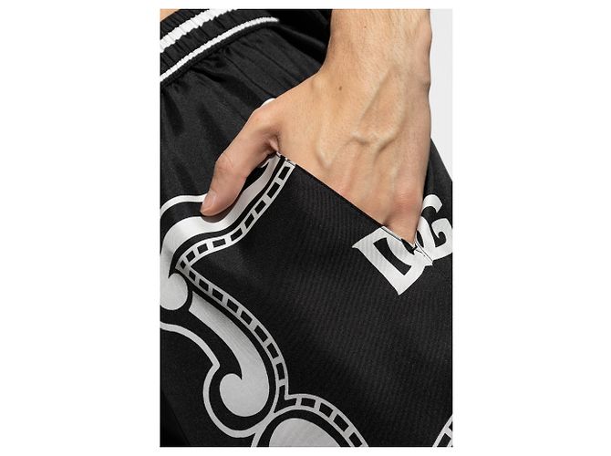 Dolce & Gabbana Silk shorts with print - view 3
