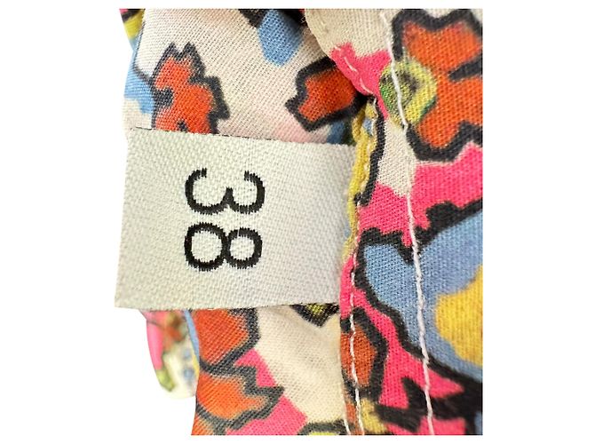 Camicia Etro con stampa paisley floreale in cotone multicolore - vista 9