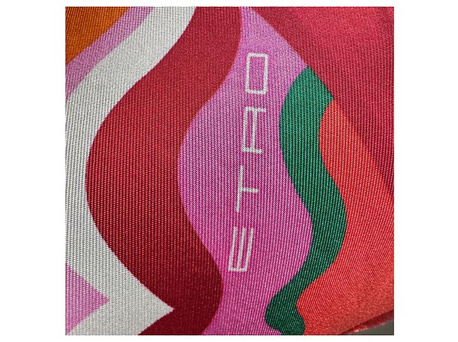 Sciarpa lunga stampata Etro in seta multicolore - vista 3