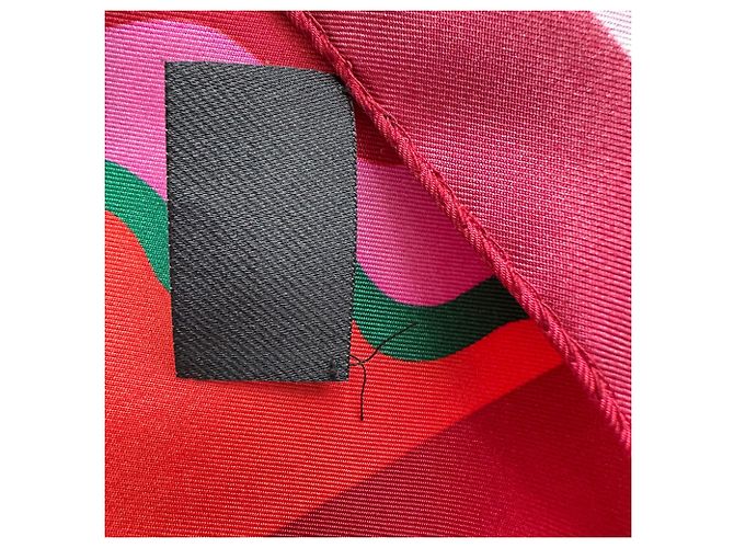 Sciarpa lunga stampata Etro in seta multicolore - vista 5