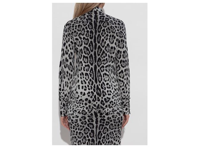 Dolce & Gabbana Seidenhemd mit Tiermotiv - Ansicht 2