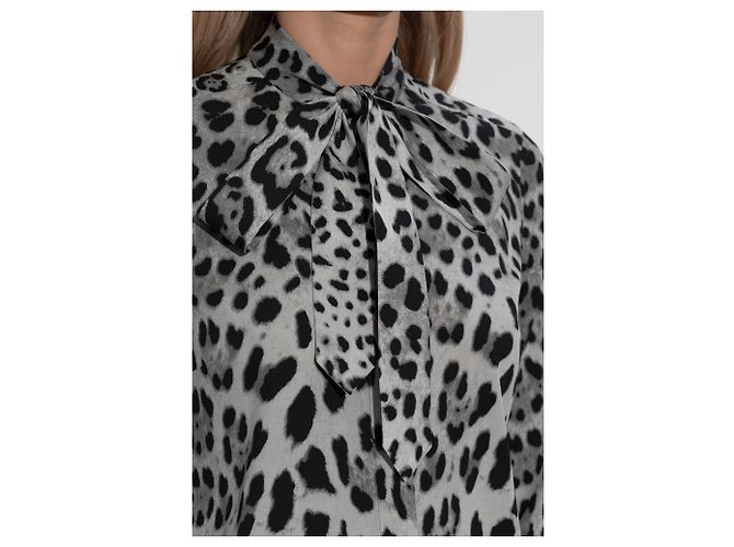 Dolce & Gabbana Seidenhemd mit Tiermotiv - Ansicht 3