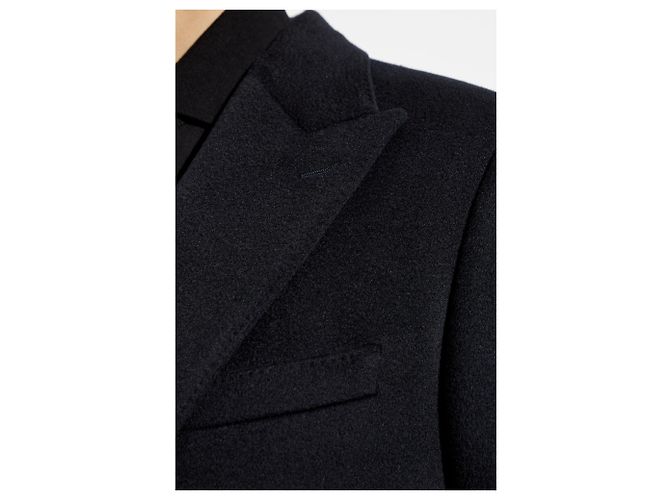 Dolce & Gabbana Kaschmir Wollmantel Schwarz - Ansicht 3