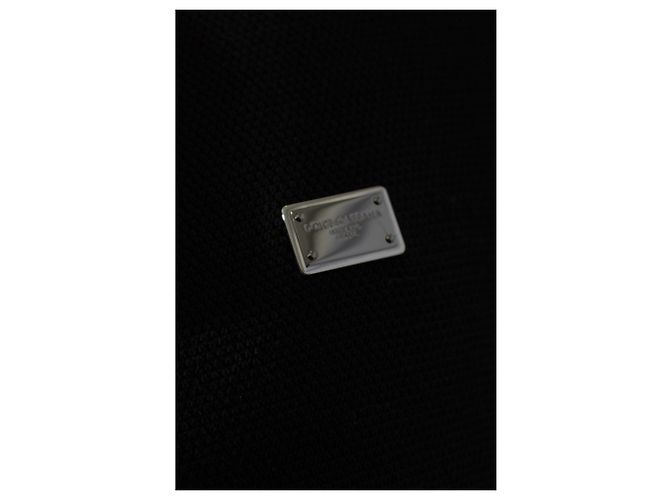 Dolce & Gabbana Polo with applique featuring engraved logo - view 3