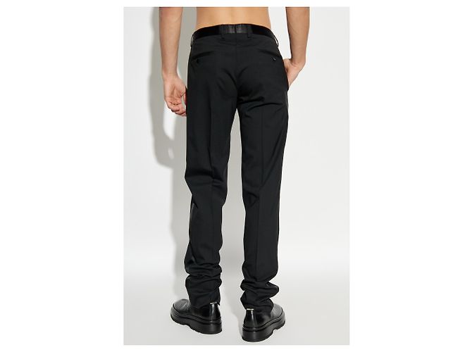 Dolce & Gabbana Schwarze Woll-Smokinghose - Ansicht 2