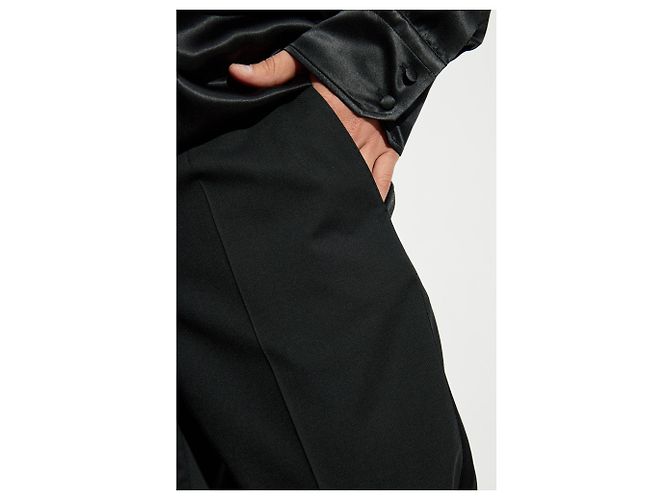 Dolce & Gabbana Schwarze Woll-Smokinghose - Ansicht 3