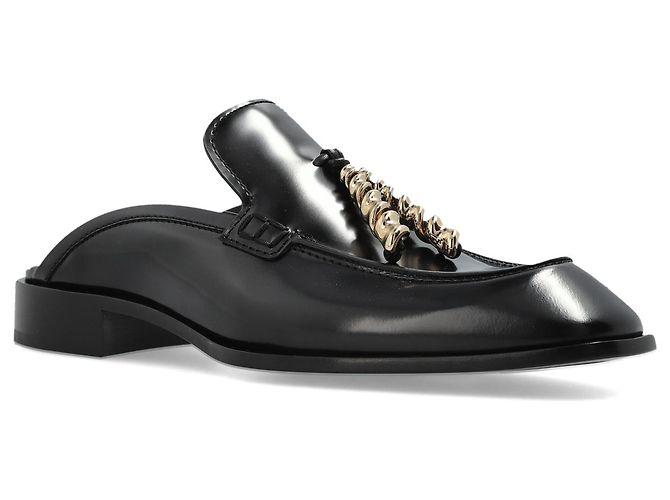 Loewe Edge Leder Schlappen schwarz - Ansicht 3