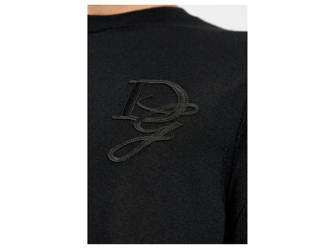 Dolce & Gabbana Pull en cachemire avec logo - vue 3