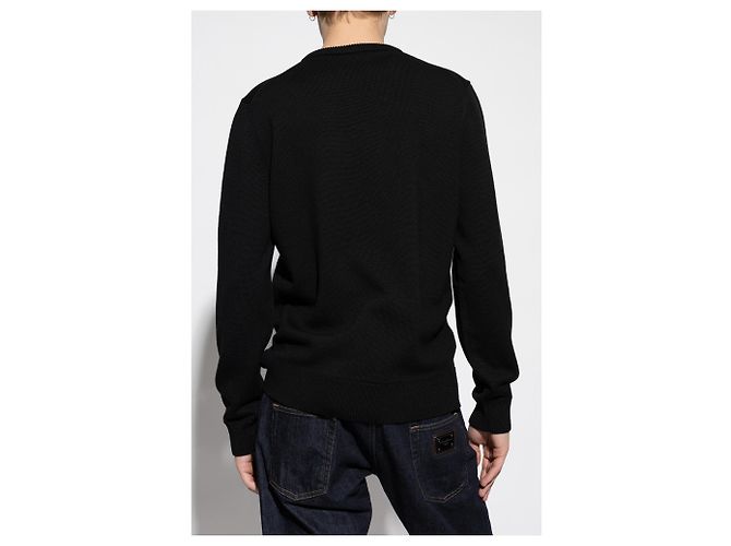 Dolce & Gabbana Wool sweater with logo - view 2