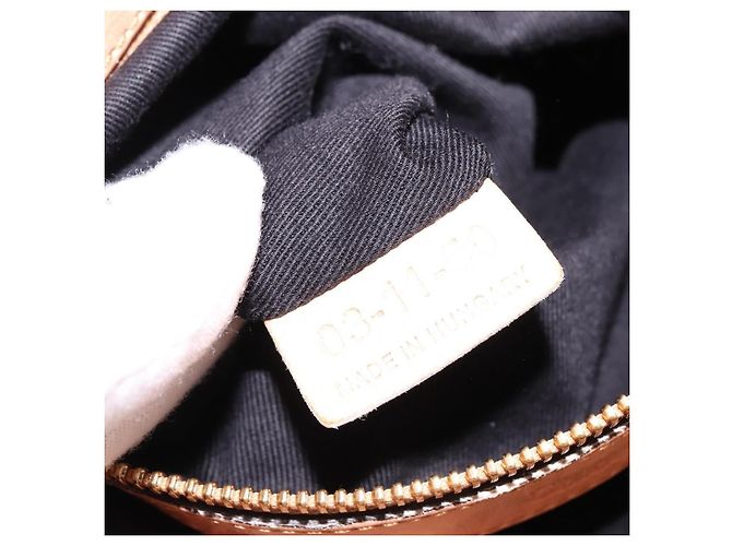 Chloé Ethel Bolsa de couro bege - vista 7
