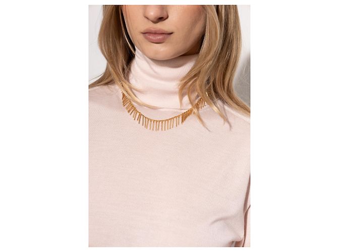 Collana in ottone dorata Jil Sander - vista 2