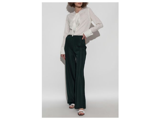 Salvatore Ferragamo Pantaloni a gamba dritta - vista 2