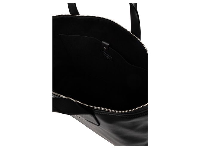 Borsa shopper in pelle Dolce & Gabbana nera - vista 3