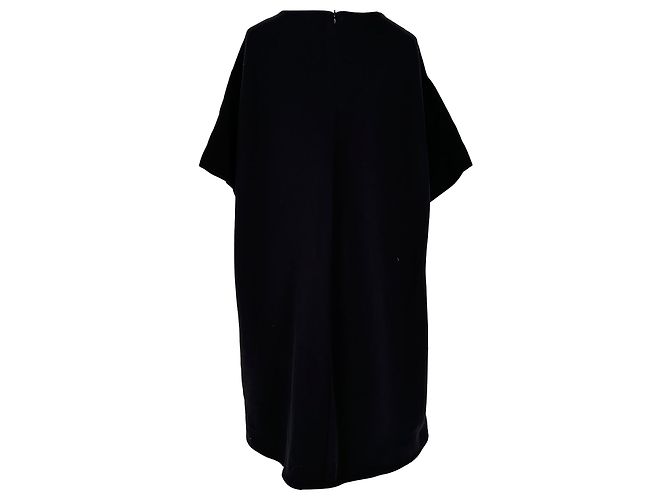 Vestido camiseta Balenciaga en algodón negro - vista 3