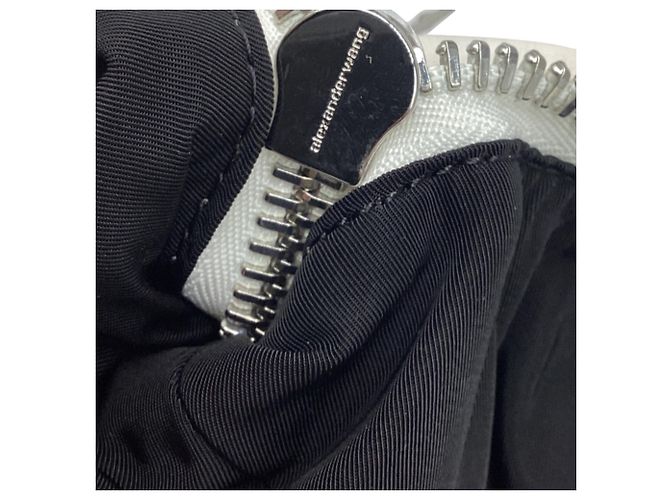 Borsa con manico Twyst Alexander Wang in pelle bianca - vista 10