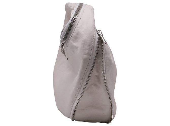 Borsa con manico Twyst Alexander Wang in pelle bianca - vista 5