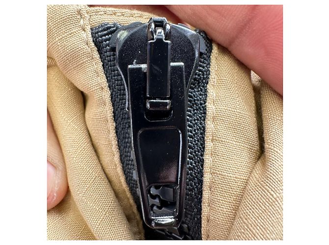 Chaqueta Parka con Capucha Balenciaga en Algodón Beige - vista 7