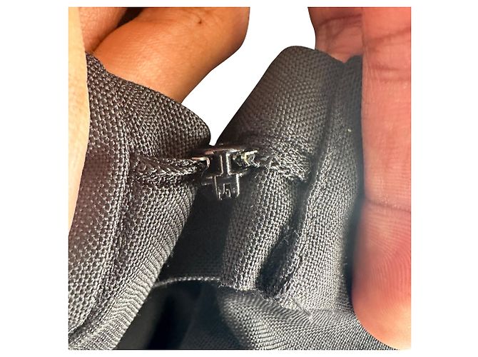 Lanvin Hose aus schwarzem Polyester - Ansicht 5