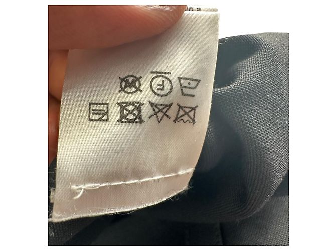 Lanvin Hose aus schwarzem Polyester - Ansicht 9
