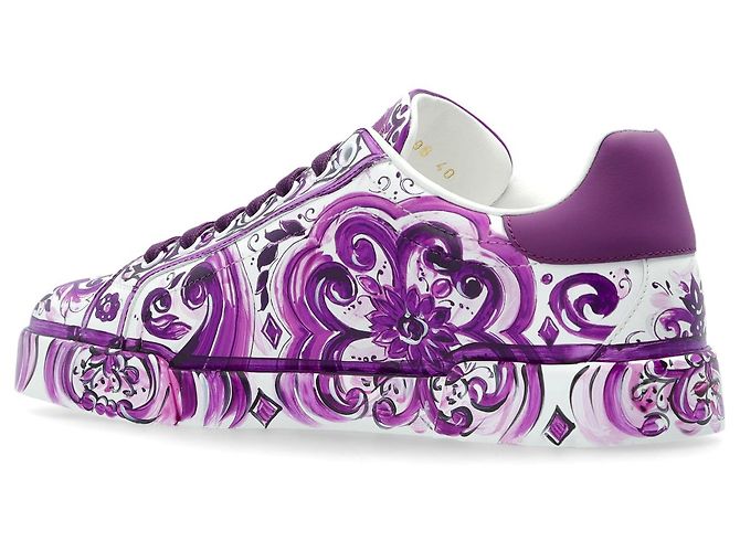 Dolce & Gabbana Sneakers con stampa “Majolica” - vista 2