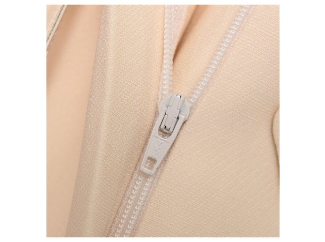 Calções ajustados com cinto Dior em lã creme - vista 8