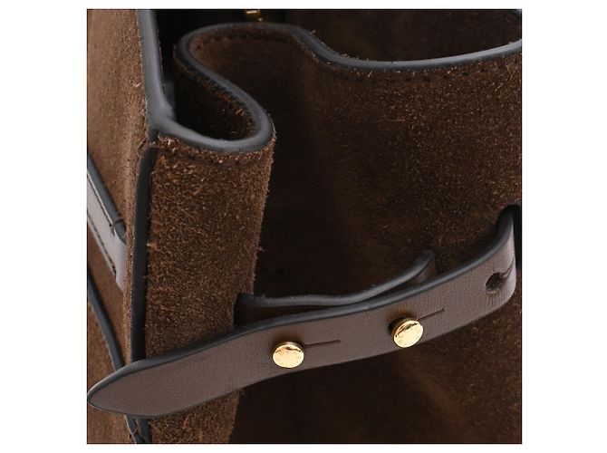 Autre Marque Borsa Tote DeMellier Hudson in camoscio marrone - vista 26