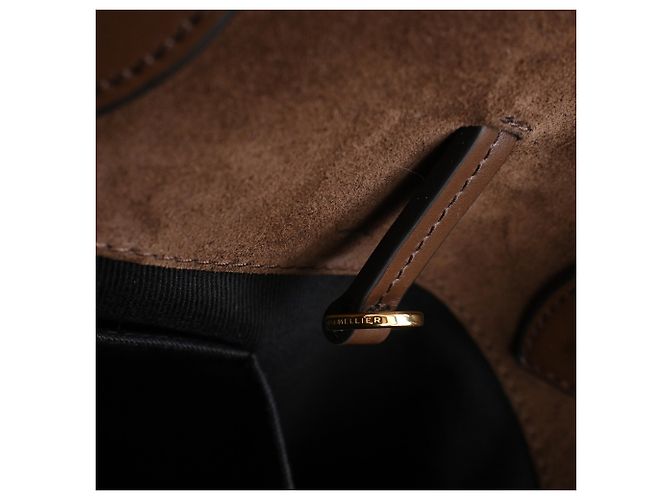 Autre Marque Borsa Tote DeMellier Hudson in camoscio marrone - vista 8