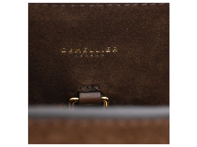 Autre Marque Borsa Tote DeMellier Hudson in camoscio marrone - vista 9