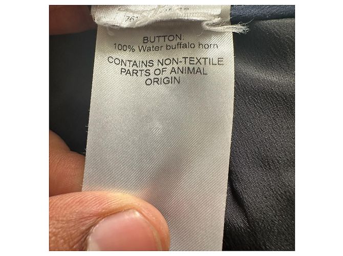 Autre Marque Chloé Midirock aus dunkelblauer Wolle - Ansicht 8