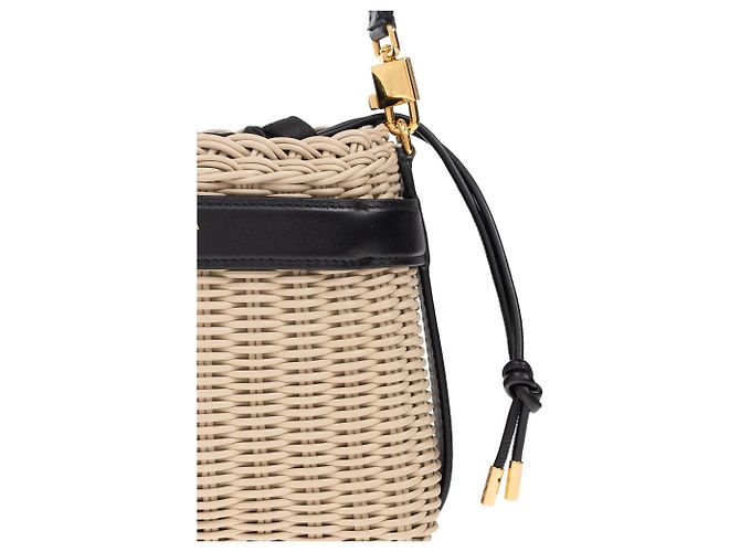 Borsa a tracolla Dolce & Gabbana Carla beige in pelle - vista 3