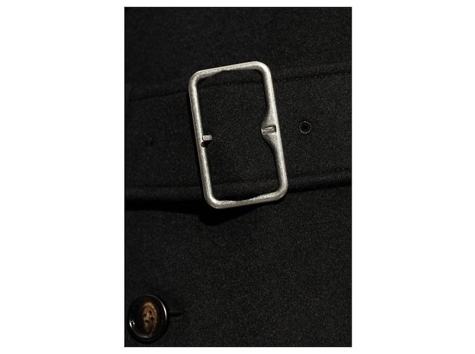 Burberry Kaschmir Mantel Schwarz - Ansicht 5