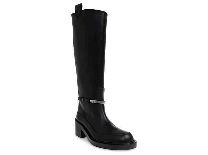Botines de tacón Gomma Tod's en cuero negro - vista 4
