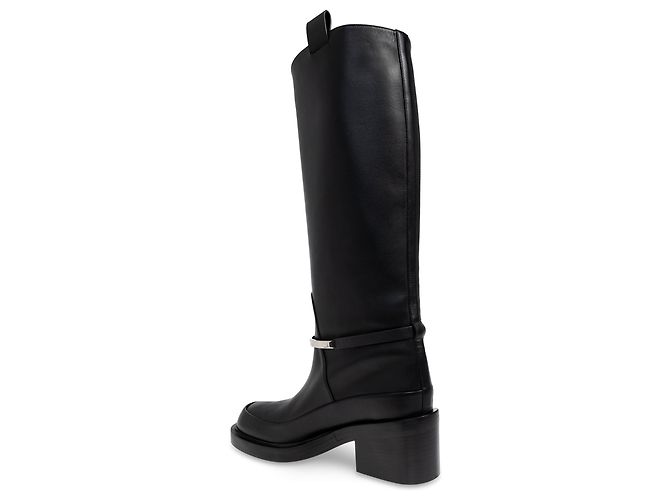 Botines de tacón Gomma Tod's en cuero negro - vista 5