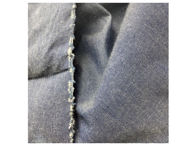 Chaqueta de estilo militar Marc Jacobs Chinese-Tang en algodón azul claro - vista 5