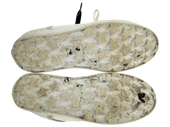 Sneakers basse Miu Miu Deco in pelle di vitello bianca - vista 9