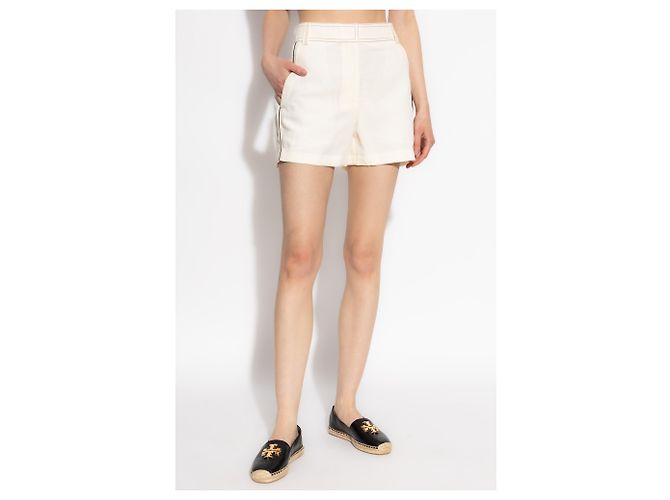 Tory Burch Shorts mit Kontrastnähten - Ansicht 3